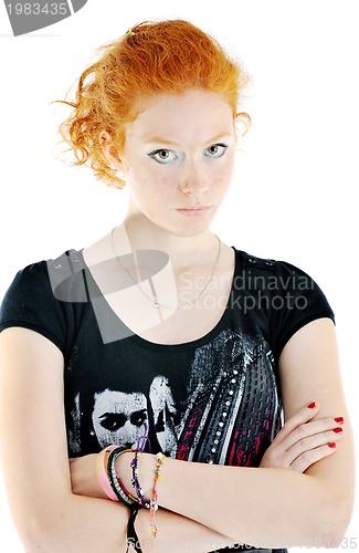 Image of woman fashion isolated