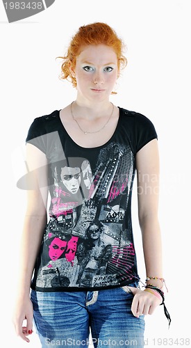 Image of woman fashion isolated