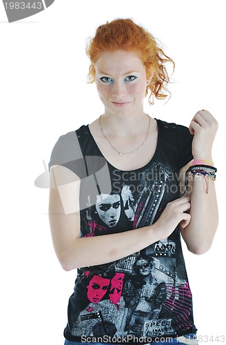 Image of woman fashion isolated