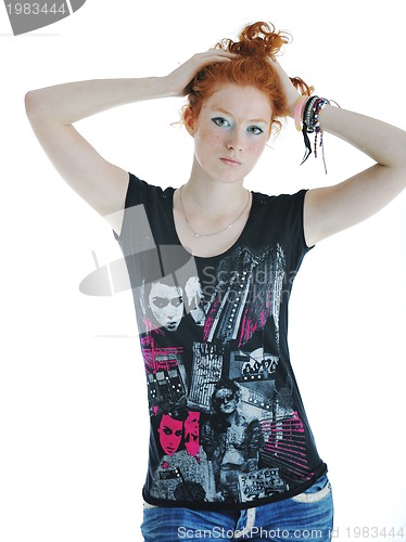 Image of woman fashion isolated
