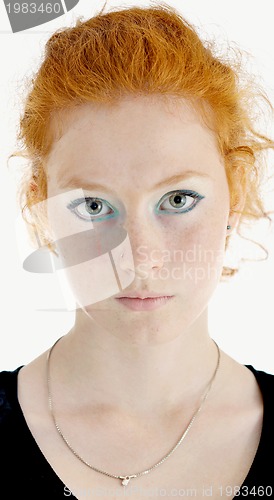 Image of woman fashion isolated