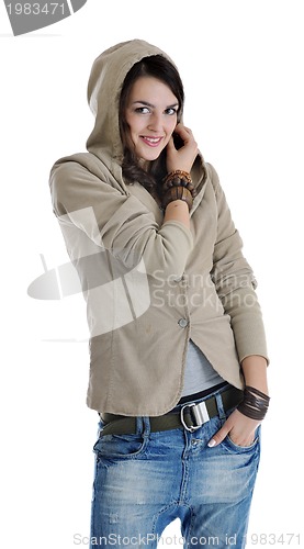 Image of woman fashion isolated