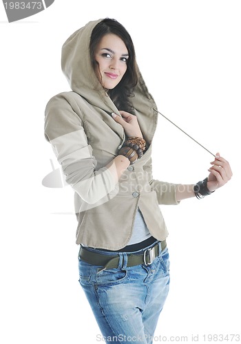 Image of woman fashion isolated
