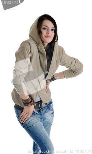 Image of woman fashion isolated
