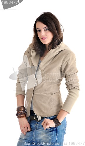 Image of woman fashion isolated