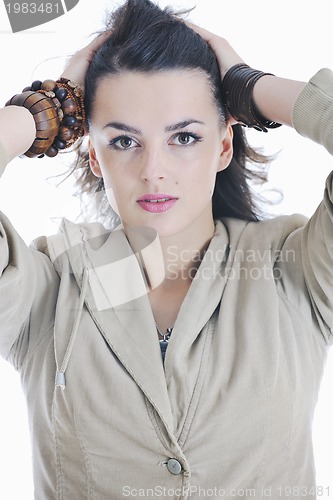 Image of woman fashion isolated