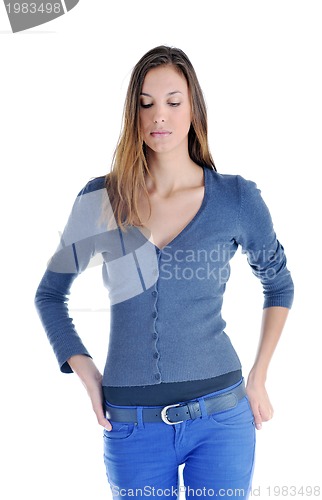 Image of woman fashion isolated