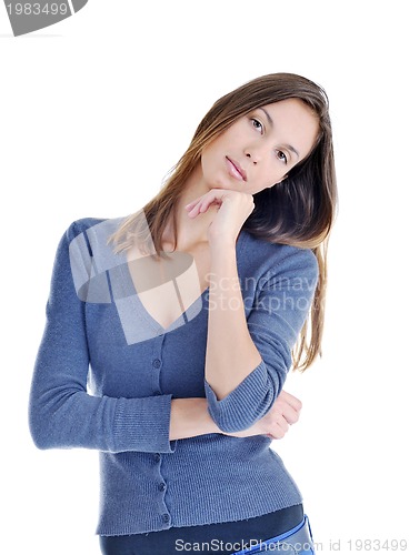 Image of woman fashion isolated