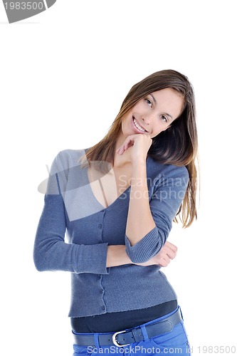 Image of woman fashion isolated