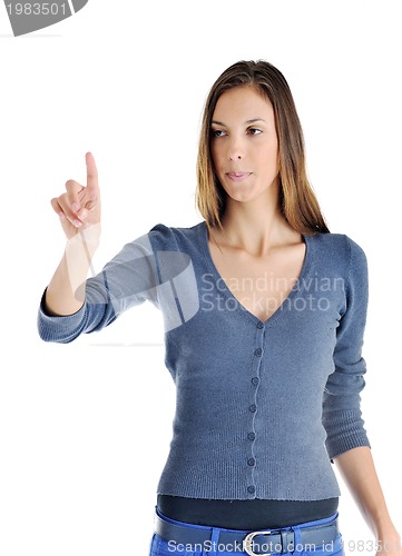 Image of woman fashion isolated