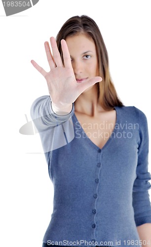 Image of woman fashion isolated