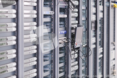 Image of network server room