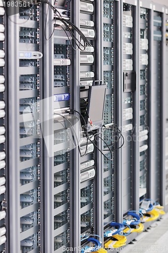 Image of network server room