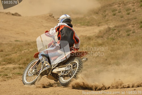 Image of motocross bike