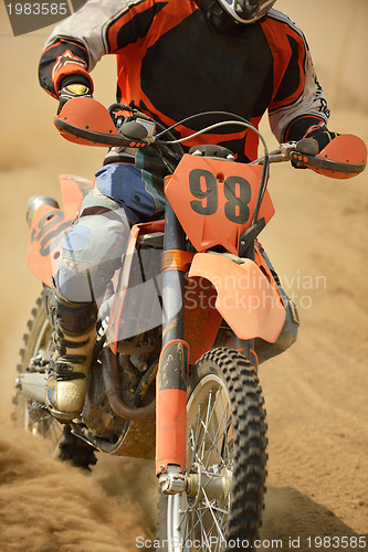 Image of motocross bike