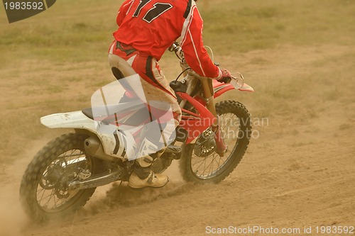 Image of motocross bike