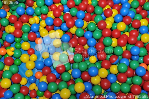 Image of colorful balls background