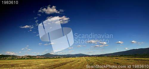 Image of sunny day and dramatic sky...