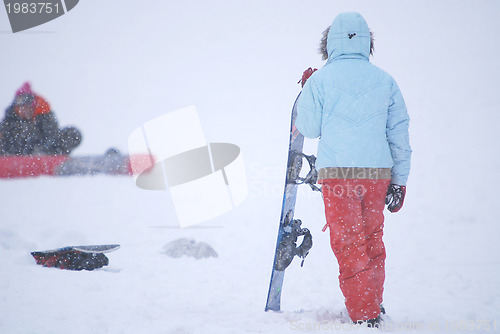 Image of snowboarder