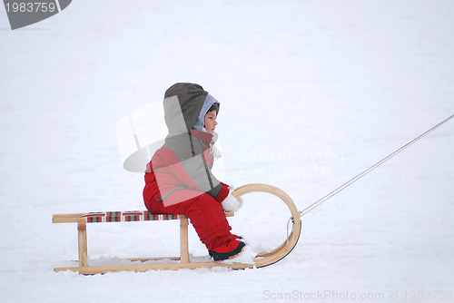 Image of sledding