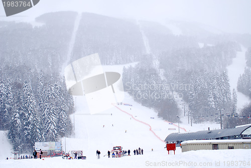 Image of bjelasnica, olympic mountain in 1984