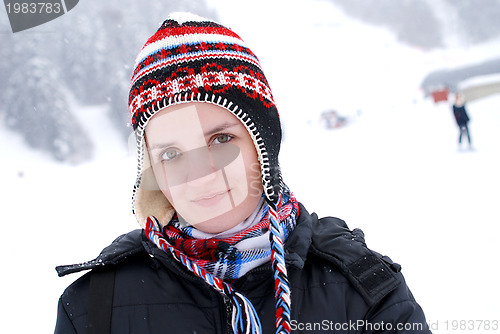 Image of snow-girl