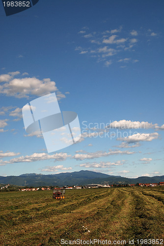 Image of sunny day and dramatic sky...