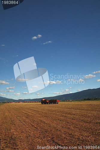 Image of sunny day and dramatic sky...