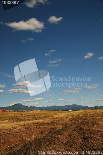 Image of sunny day and dramatic sky...