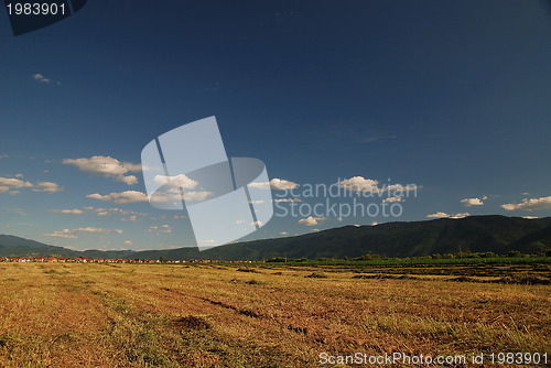 Image of sunny day and dramatic sky...