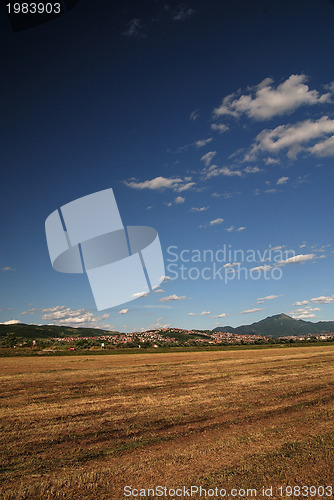 Image of sunny day and dramatic sky...