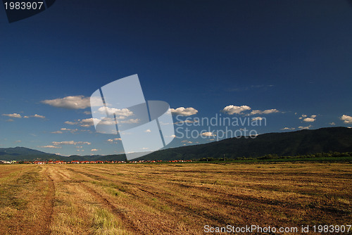 Image of sunny day and dramatic sky...