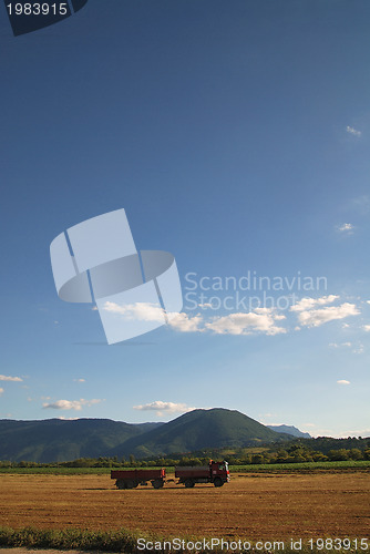 Image of sunny day and dramatic sky...