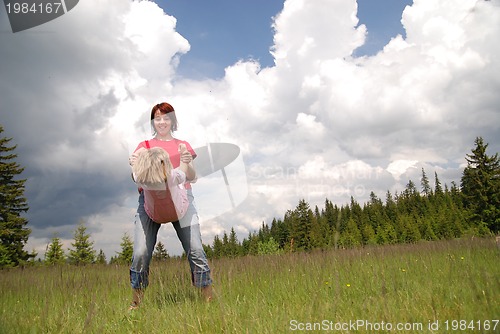 Image of playing games in nature