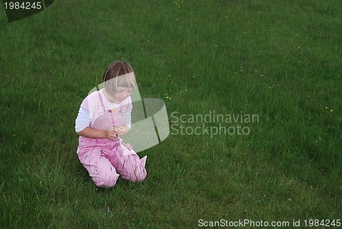 Image of little girl crying 