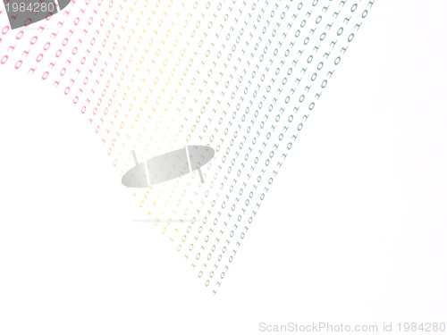 Image of binary numbers