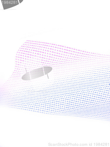 Image of binary numbers
