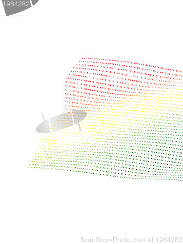 Image of binary numbers