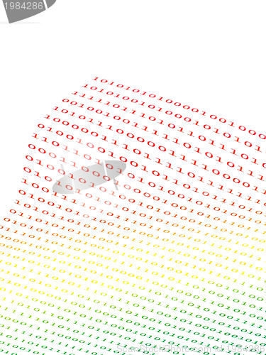 Image of binary numbers