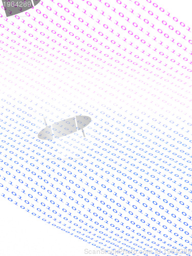 Image of binary numbers