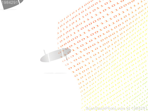 Image of binary numbers