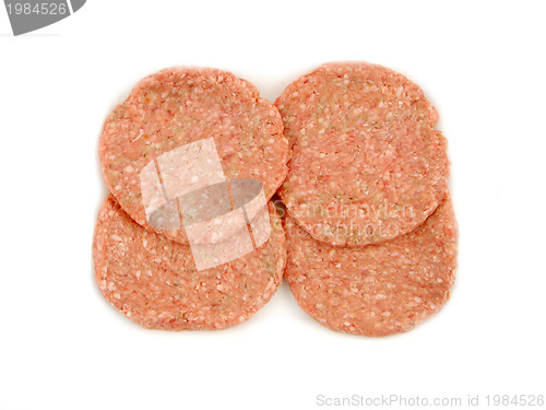 Image of fresh hamburger