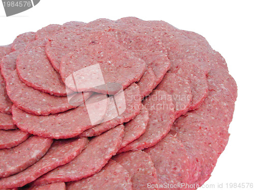 Image of fresh hamburger