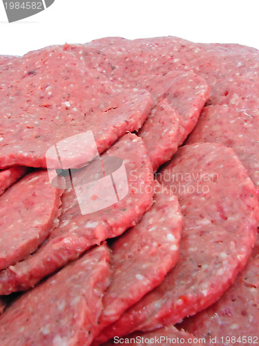 Image of fresh hamburger