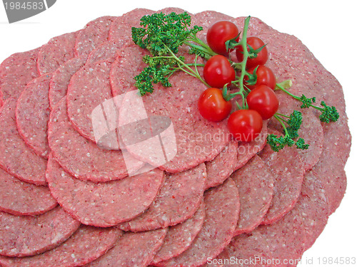 Image of fresh hamburger