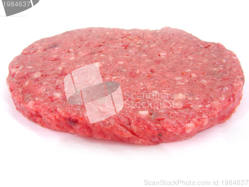 Image of fresh hamburger