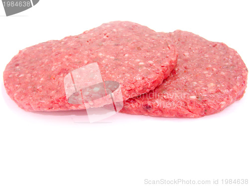 Image of fresh hamburger