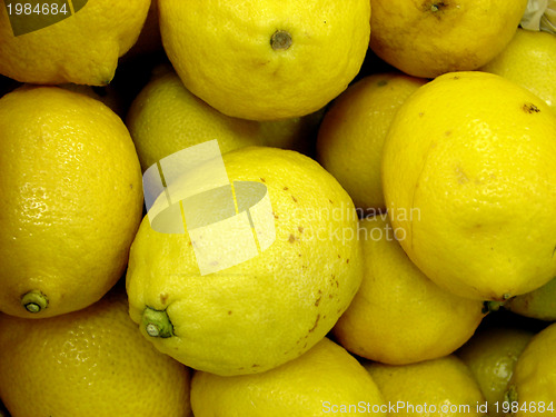 Image of lemon background