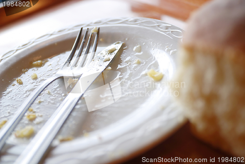 Image of empty dish