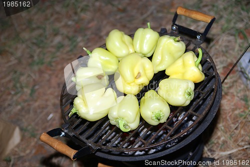 Image of barbecued peppers